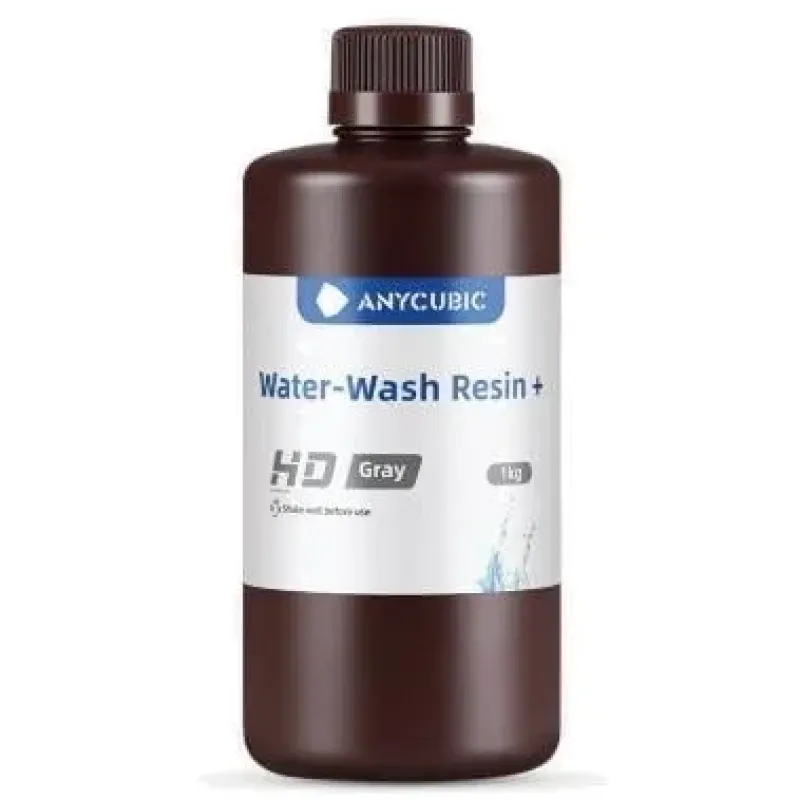 ANYCUBIC Gri HD Suda Yıkanabilir Water Wash Reçine 1 Kg