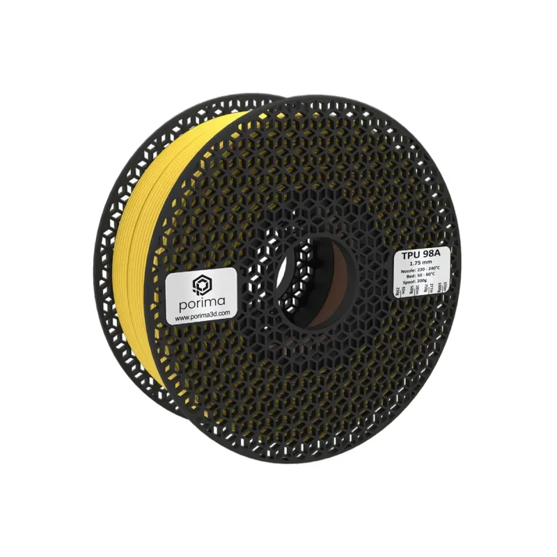 PORİMA Porima TPU Flex 98A Sarı Filament 1.75mm 1 Kg